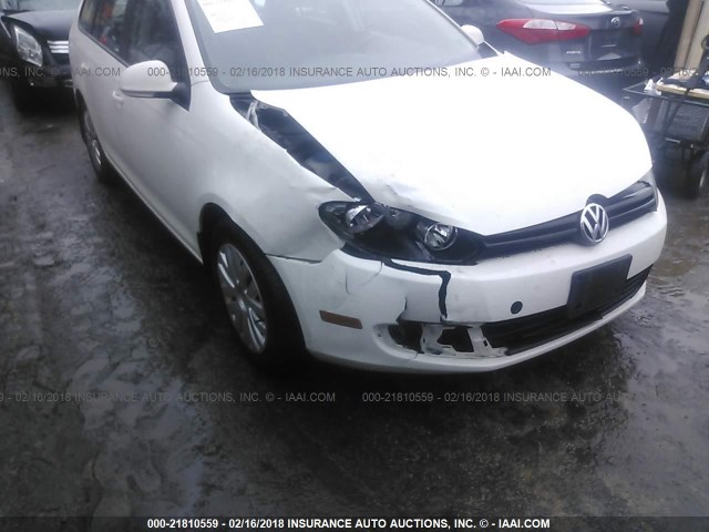 3VWPP7AJ6EM602557 - 2014 VOLKSWAGEN JETTA S/SE WHITE photo 6