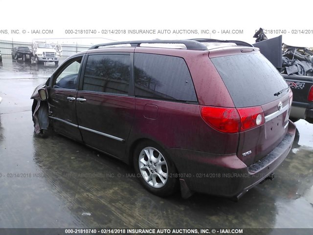 5TDZA22C56S459067 - 2006 TOYOTA SIENNA XLE/XLE LIMITED RED photo 3