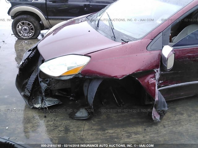 5TDZA22C56S459067 - 2006 TOYOTA SIENNA XLE/XLE LIMITED RED photo 6