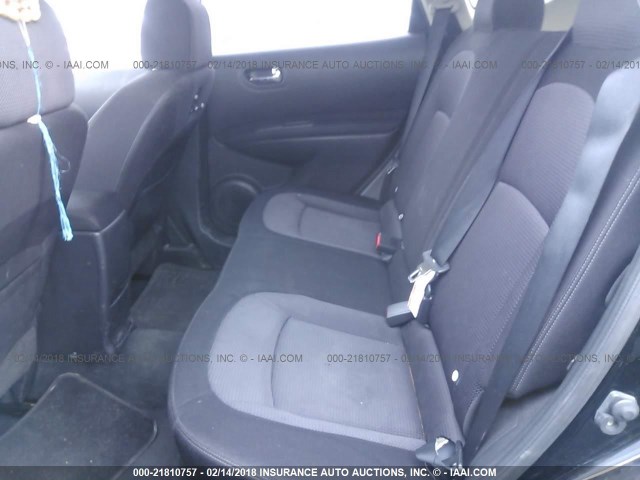 JN8AS58V29W436360 - 2009 NISSAN ROGUE S/SL BLACK photo 8