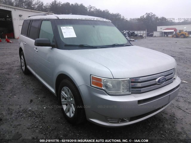 2FMGK5BC9CBD14371 - 2012 FORD FLEX SE SILVER photo 1