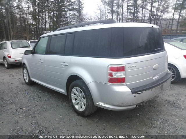 2FMGK5BC9CBD14371 - 2012 FORD FLEX SE SILVER photo 3