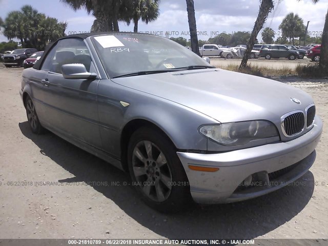 WBABW33475PL34867 - 2005 BMW 325 CI GRAY photo 6