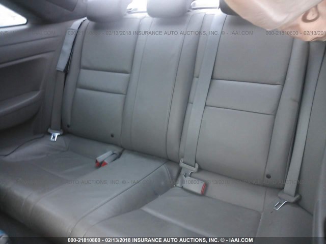 2HGFG12968H543806 - 2008 HONDA CIVIC EXL თაფლისფერი ფოტო 8
