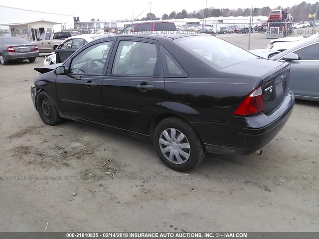 1FAFP34N17W109349 - 2007 FORD FOCUS ZX4/S/SE/SES 黑色 照片 3