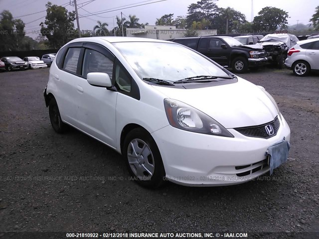 JHMGE8H37CS006902 - 2012 HONDA FIT 白色 照片 1