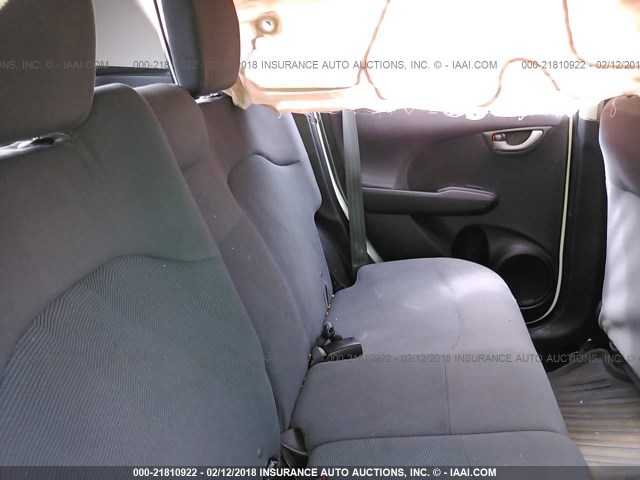 JHMGE8H37CS006902 - 2012 HONDA FIT 白色 照片 8