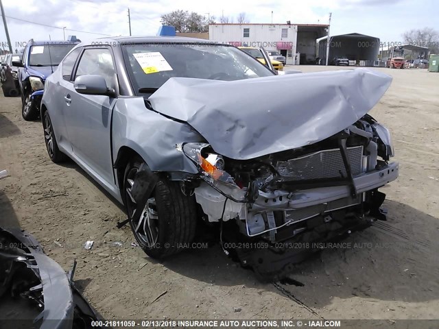 JTKJF5C72GJ025052 - 2016 TOYOTA SCION TC 蓝色 照片 1