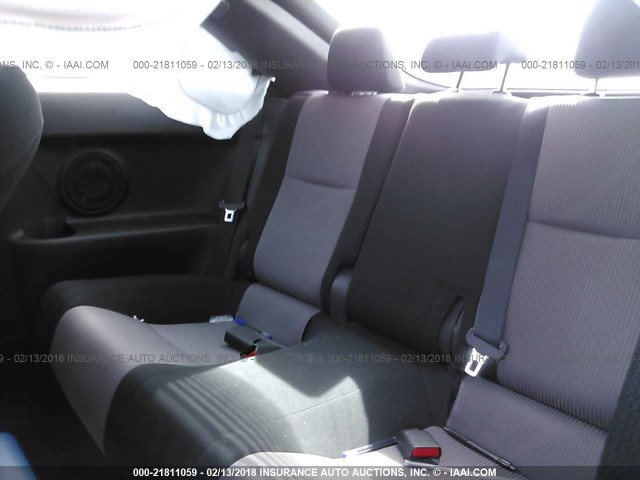 JTKJF5C72GJ025052 - 2016 TOYOTA SCION TC 蓝色 照片 8