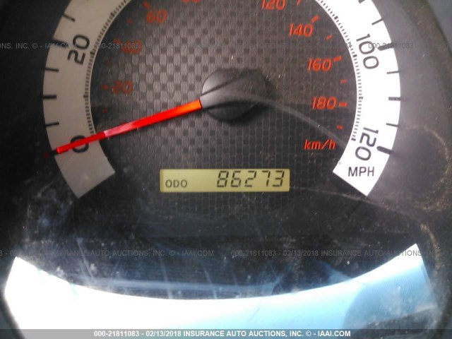 3TMLU4EN0DM119196 - 2013 TOYOTA TACOMA DOUBLE CAB ნაცრისფერი ფოტო 7