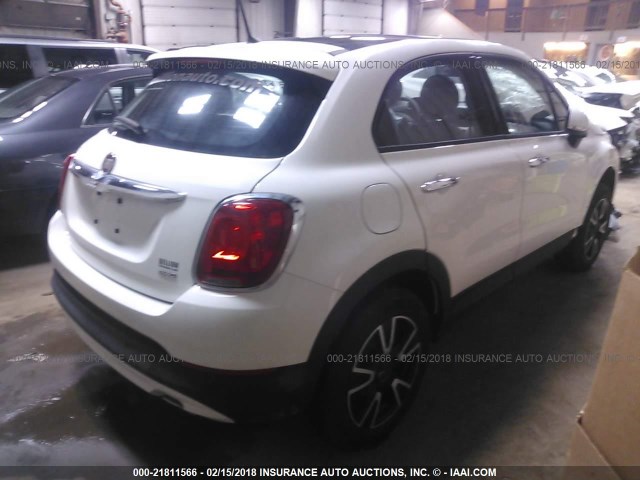 ZFBCFYAB5HP537818 - 2017 FIAT 500X POP WHITE photo 4