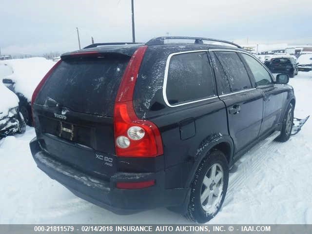 YV1CM59H441121440 - 2004 VOLVO XC90 BLUE photo 4