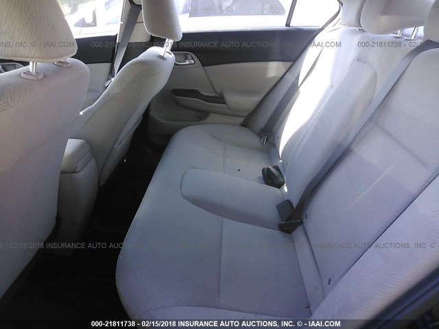19XFB2F5XDE231598 - 2013 HONDA CIVIC LX 黑色 照片 8