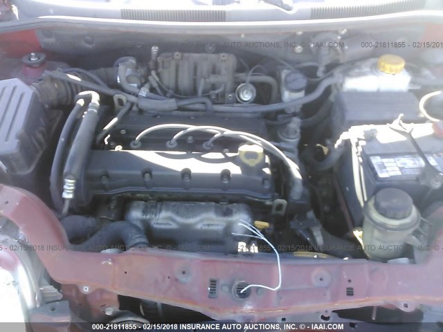 KL1TD66667B771567 - 2007 CHEVROLET AVEO LS 红色 照片 10