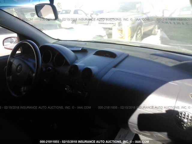 KL1TD66667B771567 - 2007 CHEVROLET AVEO LS 红色 照片 5