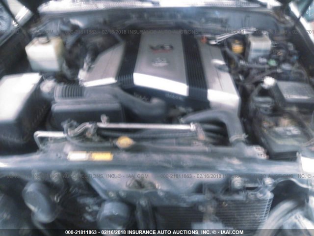 JT6HT00W2Y0105382 - 2000 LEXUS LX 470 GREEN photo 10