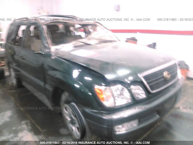 JT6HT00W2Y0105382 - 2000 LEXUS LX 470 GREEN photo 6