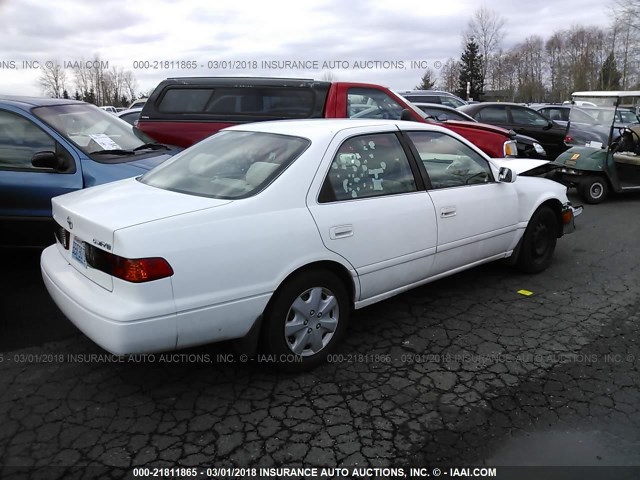 4T1BG22K01U864955 - 2001 TOYOTA CAMRY CE/LE/XLE 白色 照片 4