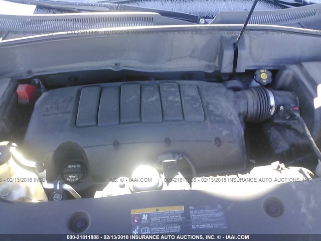 1GKKVRKD3EJ106902 - 2014 GMC ACADIA SLT-1 Negro foto 10