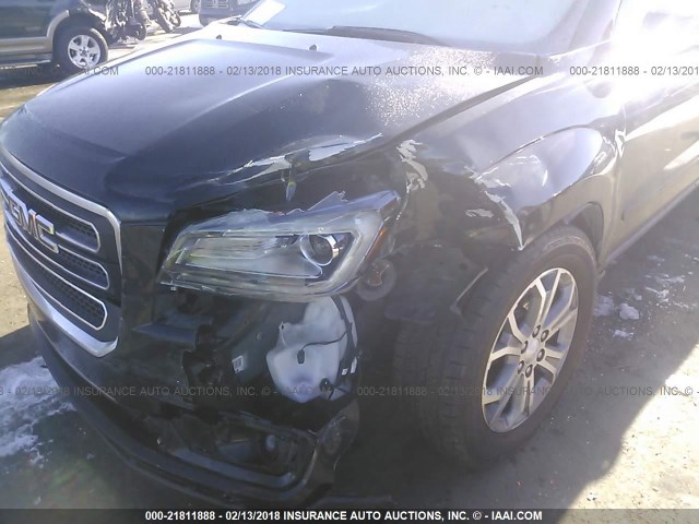 1GKKVRKD3EJ106902 - 2014 GMC ACADIA SLT-1 Negro foto 6