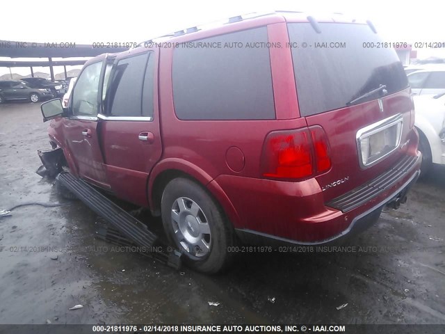 5LMFU285X5LJ06271 - 2005 LINCOLN NAVIGATOR 红色 照片 3