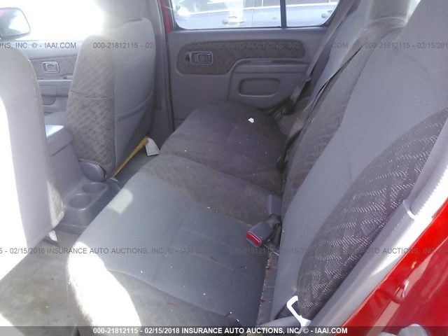 5N1ED28Y21C573610 - 2001 NISSAN XTERRA XE/SE RED photo 8