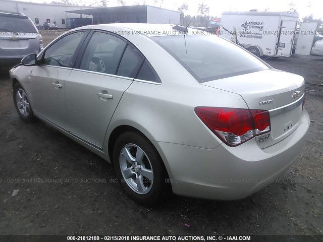 1G1PE5SBXG7157301 - 2016 CHEVROLET CRUZE LIMITED LT TAN photo 3