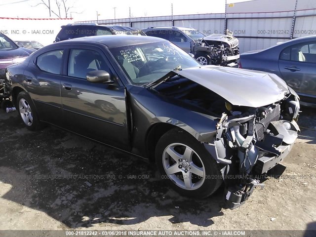 2B3CA3CV8AH226045 - 2010 DODGE CHARGER SXT GRAY photo 1