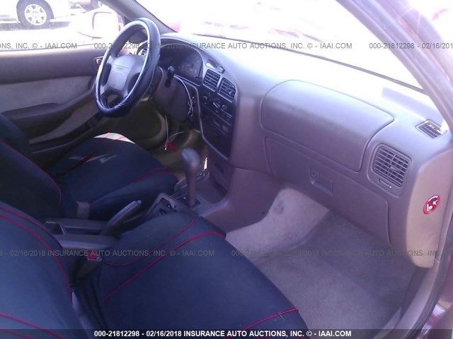 JT2BG12K2T0349277 - 1996 TOYOTA CAMRY DX/LE/XLE ბურგუნდია ფოტო 5