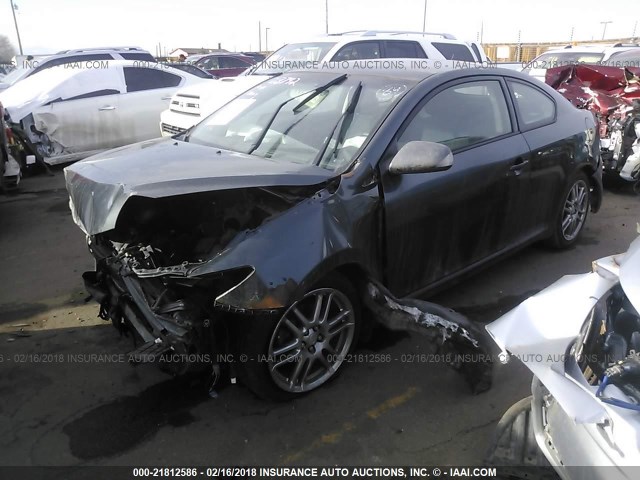 JTKDE167150036129 - 2005 TOYOTA SCION TC 灰色 照片 2