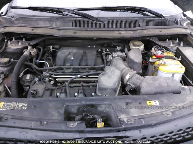 1FM5K8AR1EGA09179 - 2014 FORD EXPLORER POLICE INTERCEPTOR BLACK photo 10