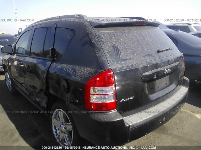 1J4NF4FB3AD553198 - 2010 JEEP COMPASS SPORT BLACK photo 3