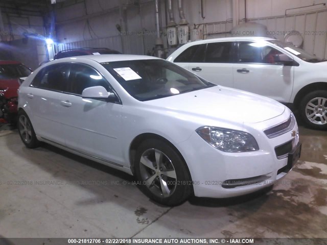 1G1ZC5EU4BF366821 - 2011 CHEVROLET MALIBU 1LT 白色 照片 1