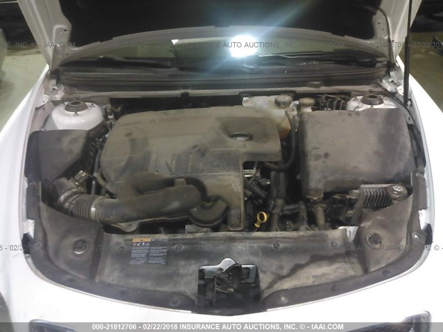 1G1ZC5EU4BF366821 - 2011 CHEVROLET MALIBU 1LT 白色 照片 10