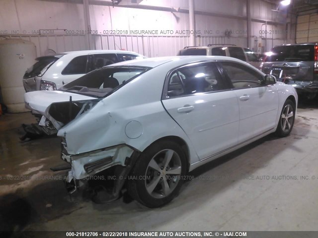 1G1ZC5EU4BF366821 - 2011 CHEVROLET MALIBU 1LT 白色 照片 4