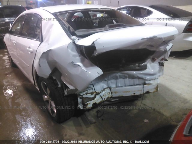 1G1ZC5EU4BF366821 - 2011 CHEVROLET MALIBU 1LT 白色 照片 6
