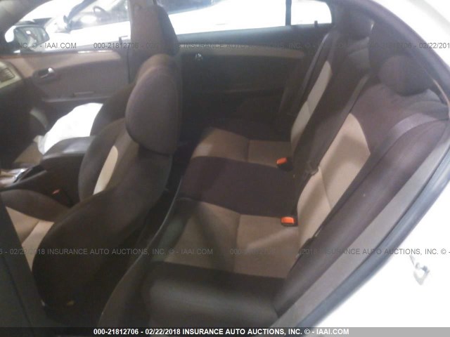 1G1ZC5EU4BF366821 - 2011 CHEVROLET MALIBU 1LT 白色 照片 8