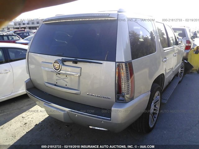 1GYS4CEF3DR186785 - 2013 CADILLAC ESCALADE PREMIUM BEIGE photo 4