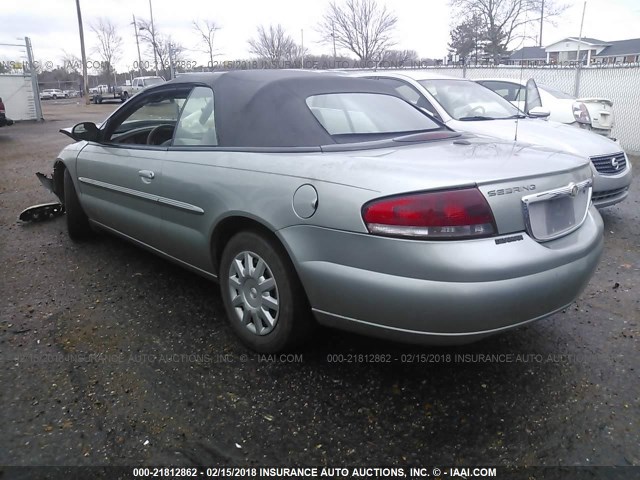 1C3EL45X66N283773 - 2006 CHRYSLER SEBRING GREEN photo 3