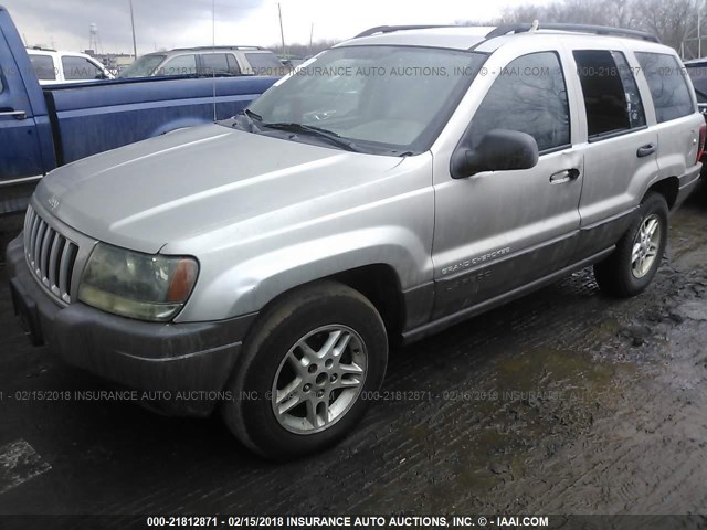 1J4GX48S54C137814 - 2004 JEEP GRAND CHEROKEE LAREDO/COLUMBIA/FREEDOM TAN photo 2