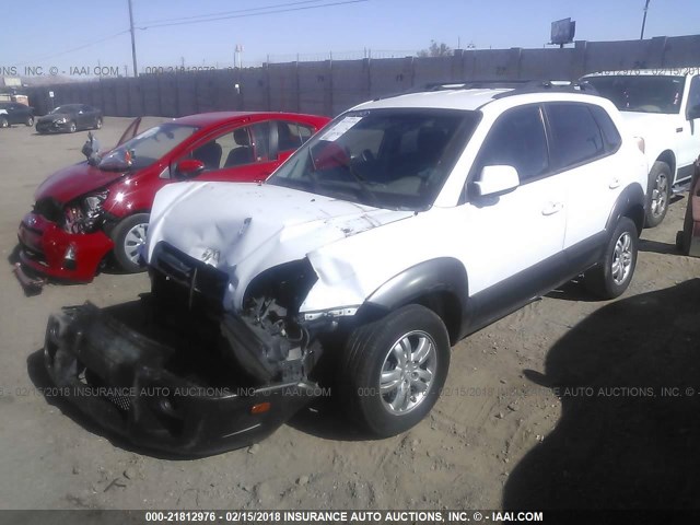 KM8JN12D26U309154 - 2006 HYUNDAI TUCSON GLS/LIMITED 白色 照片 2