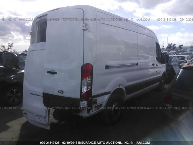 1FTBW2CMXHKA10441 - 2017 FORD TRANSIT T-350 WHITE photo 4