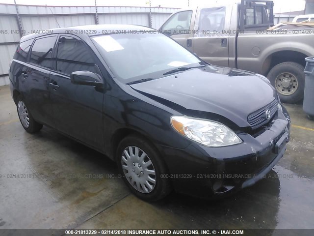 2T1KR32E25C551665 - 2005 TOYOTA COROLLA MATRIX XR BLACK photo 1