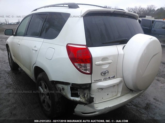 JTMZD31V185081774 - 2008 TOYOTA RAV4 LIMITED WHITE photo 6