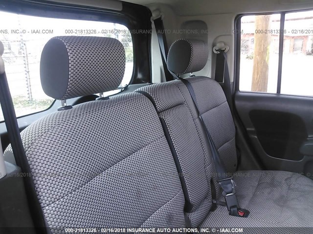 JN8AZ2KR0BT200903 - 2011 NISSAN CUBE S/SL/KROM BLACK photo 8