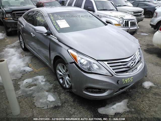 KMHFG4JG5DA321357 - 2013 HYUNDAI AZERA GRAY photo 1