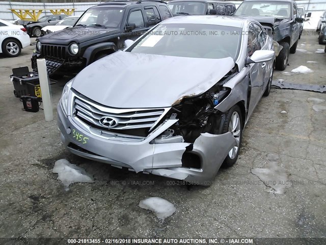 KMHFG4JG5DA321357 - 2013 HYUNDAI AZERA GRAY photo 6