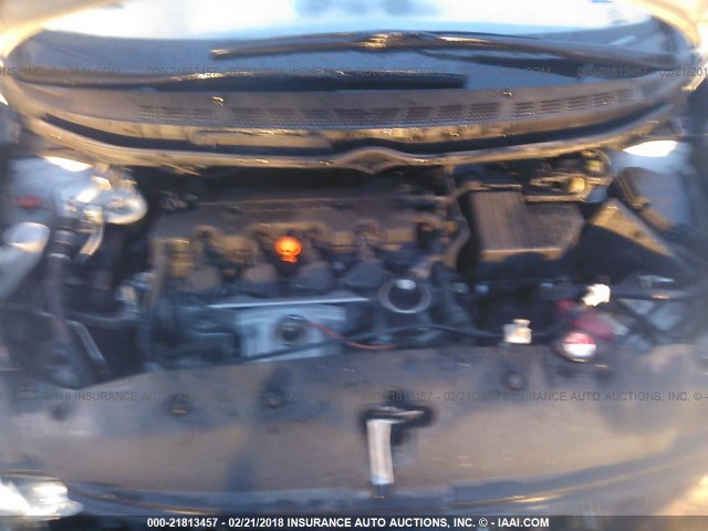 19XFA1F61BE044818 - 2011 HONDA CIVIC LX-S Ağ foto 10