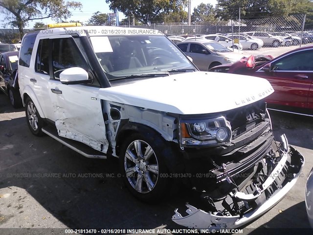 SALAG2V61GA797705 - 2016 LAND ROVER LR4 HSE WHITE photo 1