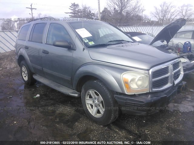 1D4HD38K36F113349 - 2006 DODGE DURANGO SXT GRAY photo 1